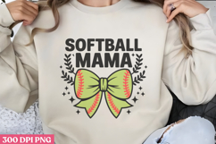 Softball mama PNG, Game Day Sublimation PNG Product Image 1