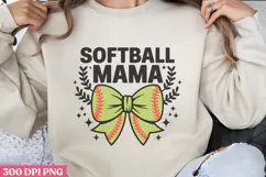 Softball mama PNG, Game Day Sublimation PNG Product Image 1