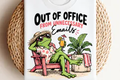 Funny Frog Email Humor PNG, Office Email Sarcasm Frog PNG, W Product Image 2