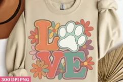 LOVE PNG, Dog Mom Sublimation PNG Product Image 3