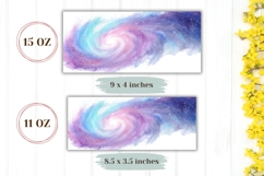 Watercolor Space Mug Wrap Design, Celestial Mug, Galaxy Mug Product Image 2