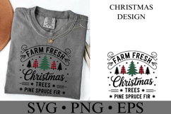 Farm Fresh Christmas Trees Svg | Christmas svg | Shirt Svg Product Image 3