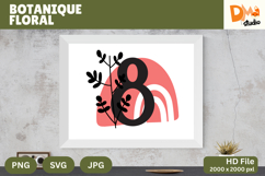 Botanique Floral Monogram Product Image 1
