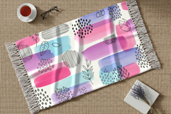 Top-down throw blanket mockup Product Image 3