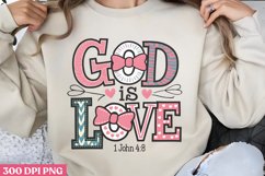 God is LOVE PNG, God Is Love Clipart PNG Product Image 1