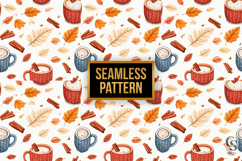 Autumn Spice Digital Paper Product Image 2