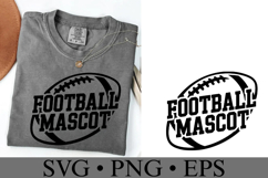 Football Mascot Svg | Game Day Svg | Sport Svg | Shirt Svg Product Image 2