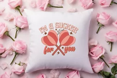 I'm a sucker for you SVG, Retro Groovy Valentine SVG Product Image 2