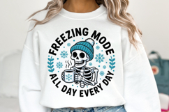 Freezing Mode All Day Every Day Svg | Christmas | Shirt Svg Product Image 2