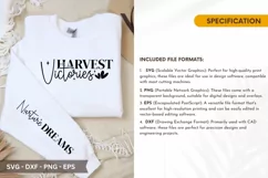 Harvest Victories SVG - Positivity Sleeve T shirt Design Product Image 2