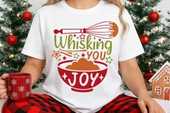 Whisking You Joy Svg, Christmas Baking Svg, Holiday Svg. Product Image 6