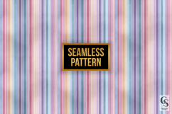 Pastel Stripes Pattern Digital Paper Product Image 2