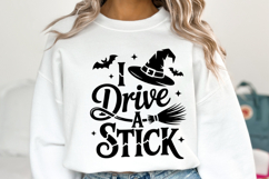 I Drive a Stick Svg | Halloween Svg | Shirt Svg Product Image 1