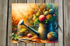 Garden composition | 8 skinny tumbler Sublimation designs Product Image 2