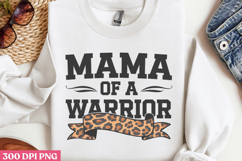 mama of a warrior PNG, Syndrome Sublimation PNG Product Image 3
