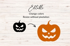 Laughing Jack O Lantern Pumpkin SVG Product Image 2