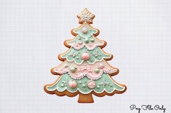 Beautiful-Christmas-Gingerbread Clipart Bundle PNG Product Image 3