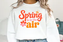 Spring is in the air Svg | Svg Files for Cricut | Shirt Svg Product Image 1