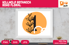 Hillwild Botanica Boho Floral Monogram Product Image 1
