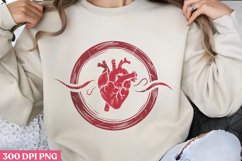 Heart design PNG, Valentines Day Stamps Clipart PNG Product Image 1