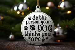 Be the person your dog thinks you are SVG, Christmas SVG Product Image 2