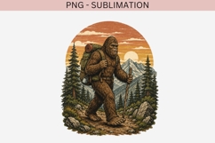 Big foot png design for T-shirts Product Image 2