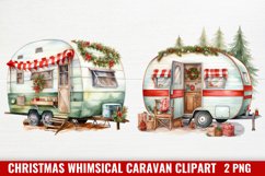 Christmas Whimsical Caravan Sublimation Product Image 1