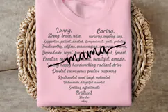 Mama Heart Shape SVG, Mother's Day Heart, Mother's Day SVG Product Image 2