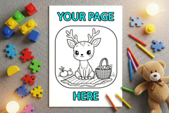 Editable A4 worksheet mockup Product Image 3