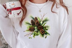 Cozy Winter Sublimation Clipart, Christmas Clipart Product Image 2