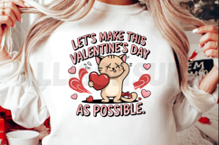 Adorable Kitten Makes Valentines Day Fun With Love Hearts Product Image 2