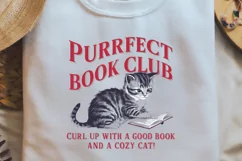 Vintage Funny Cat Quotes Sublimation, Vintage PNG Product Image 2
