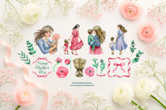 Motherhood - Watercolor Clipart Set Product Image 2