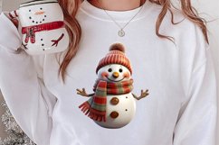 Funny Christmas Boy At Home Clipart Sublimation Product Image 2