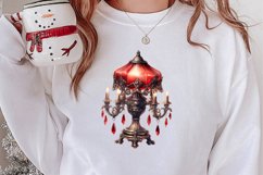 Vintage Christmas Magic Clipart, Christmas Clipart Product Image 2