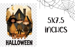 Happy Halloween Towel, Kids Halloween Towel Template Product Image 2