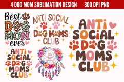 Dog Mom Sublimation Bundle PNG, Product Image 3