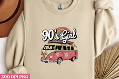 90&#039;s Girl PNG, Girl Power sublimation PNG Product Image 2