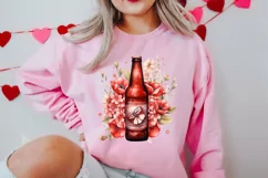 Valentines Day Drink Clipart, Valentines Day PNG Product Image 2