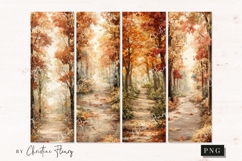 Fall Path Printable Bookmark | Fall PNG Product Image 2