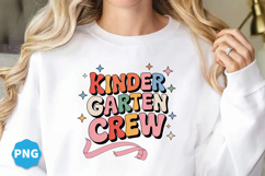 Kinder garten crew Back to School Png design, Back to school Product Image 2
