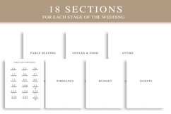 Wedding Planner Letter Size Serif Font Over 150 Pages Product Image 2
