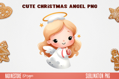Christmas Watercolor Characters Clipart Bundle PNG Product Image 2