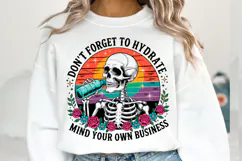 Don't forget to Hydrate Svg | Shirt Svg Product Image 1
