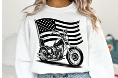 USA Bike Svg Design | Svg Cut Files | Shirt Svg Product Image 1