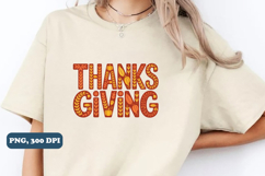 Thanksgiving PNG Sublimation designs, PNG Designs Product Image 1