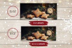 Christmas Cookies Mug Sublimation, Winter Coffee Mug Product Image 2