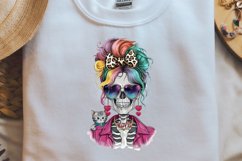 Funny Skeleton Messy CLIPART PNG Product Image 2