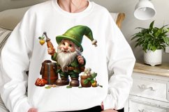 St Patricks gnome Clipart, St. Patrick&#039;s Day Clipart Product Image 2