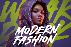 White Shadow - Sport Brush Font Product Image 2